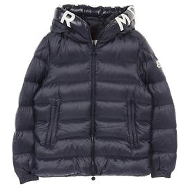 Moncler SALZMAN Down Jacket Nylon Navy Navy blue