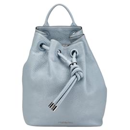 Michael Kors Leather Backpack Blue