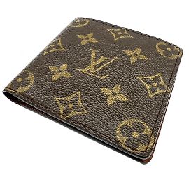 Louis Vuitton Monogram Brown Card Case Brown Monogram