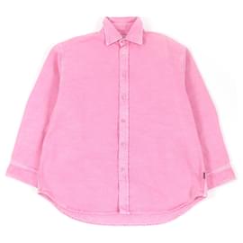 Balenciaga-Balenciaga Denim Jacket Pink 34 Italy-Pink