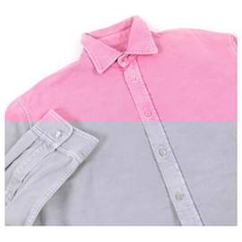 Balenciaga-Balenciaga Denim Jacket Pink 34 Italy-Pink