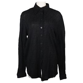 Camicia a maniche lunghe in lana Zucca Fendi Altro