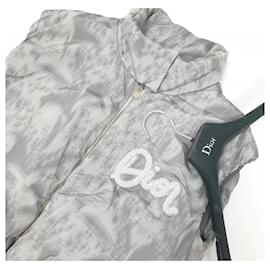 Dior-Dior Gray Sleevless Vest Jacket Sz.12-Grey