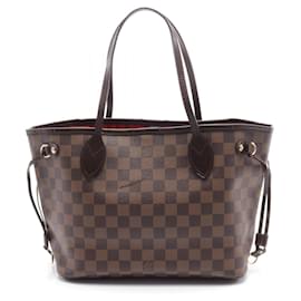 Louis Vuitton-Louis Vuitton Neverfull PM Damier Ebene Tote Bag-Brown
