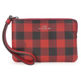 Coach Leder PVC Tasche F39109 Rot