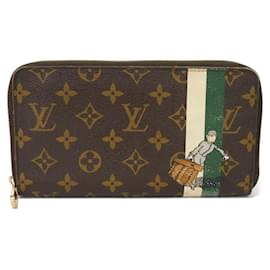 Louis Vuitton-Louis Vuitton Zippy Organizer Long Wallet M60035-Brown