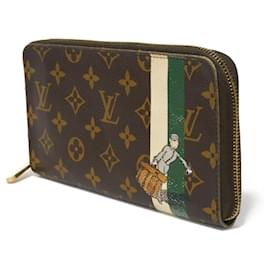 Louis Vuitton-Louis Vuitton Zippy Organizer Long Wallet M60035-Brown