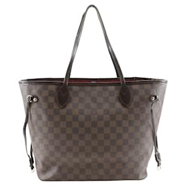 Louis Vuitton-Louis Vuitton Damier Neverfull MM Tote Bag N41358-Brown