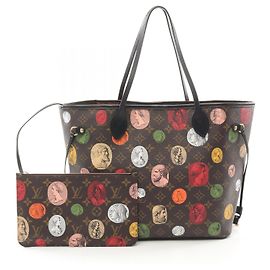 Borsa tote Louis Vuitton Neverfull MM M45923 Marrone