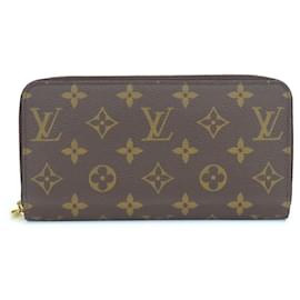 Louis Vuitton-Louis Vuitton Zippy Wallet Monogram M42616-Brown