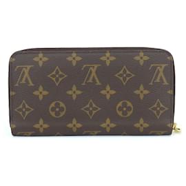 Louis Vuitton-Louis Vuitton Zippy Wallet Monogram M42616-Brown