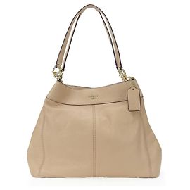 Bolso Tote de Cuero Coach F57545 Rosa