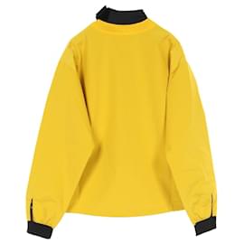 Fendi-Fendi Nylon FF Logo Top Yellow/Black-Other