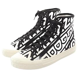 Fendi-Fendi Domino Canvas Sneakers US10-Other