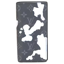 Louis Vuitton-Louis Vuitton Monogram Eclipse Long Wallet-Black,Monogram