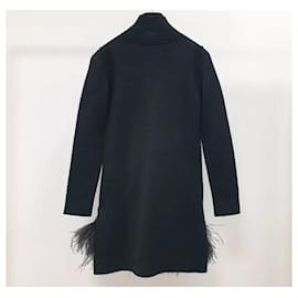 Louis Vuitton-Louis Vuitton 2013 Mini Dress Sz.XS-Black