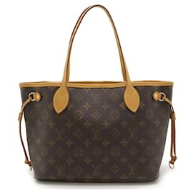 Louis Vuitton-Louis Vuitton Monogram Neverfull PM Tote Bag-Brown