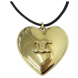 Céline Collar Péndulo Corazón Triunfo Cool de Celine Dorado