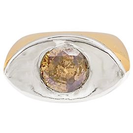 inconnue Bague moderniste or, diamant brun. Autre