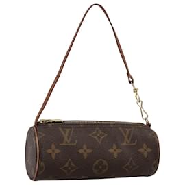 Louis Vuitton-LOUIS VUITTON Monogram Papillon Pouch LV Auth 105857-Monogram
