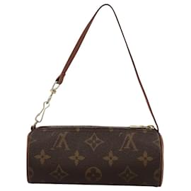 Louis Vuitton-LOUIS VUITTON Monogram Papillon Pouch LV Auth 105857-Monogram