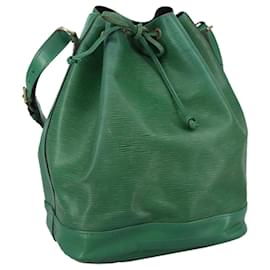 Louis Vuitton-LOUIS VUITTON Epi Noe Shoulder Bag Green M44004 LV Auth 109022-Green