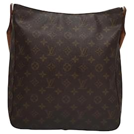 Louis Vuitton-LOUIS VUITTON Monogram Looping GM Shoulder Bag M51145 LV Auth 105396-Monogram