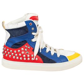 Baskets montantes cloutées Dsquared2 Multicolore