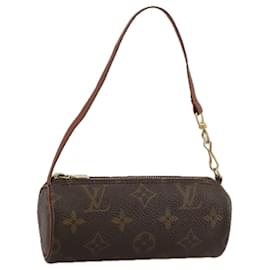 Louis Vuitton-LOUIS VUITTON Monogram Papillon Pouch LV Auth 108552-Monogram