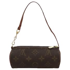 Louis Vuitton-LOUIS VUITTON Monogram Papillon Pouch LV Auth 108552-Monogram