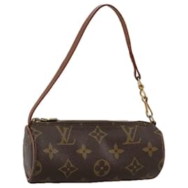 Louis Vuitton-LOUIS VUITTON Monogram Papillon Pouch LV Auth 108572-Monogram