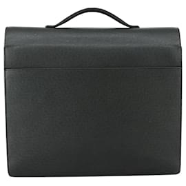 Louis Vuitton-LOUIS VUITTON Taiga Serviette Tobolt Souffle Bag Ardoise M30792 LV Auth bs21278-Grey