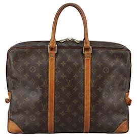 Louis Vuitton-LOUIS VUITTON Monogram Porte Documents Voyage Business Bag M52005 Auth 109168-Monogram