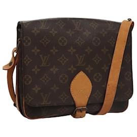 Louis Vuitton-LOUIS VUITTON Monogram Cartouchiere GM Shoulder Bag M51252 LV Auth 105789-Monogram