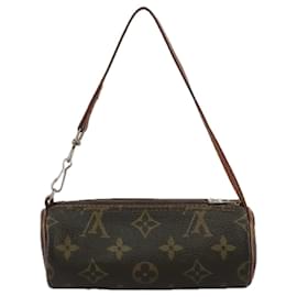 Louis Vuitton-LOUIS VUITTON Monogram Papillon Pouch Vintage LV Auth 108684-Monogram