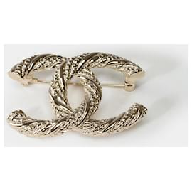 Chanel-CHANEL CC Jewelry in Gold Metal - 102421-Golden