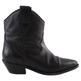 Jerome Dreyfuss Botas de cuero negras Negro
