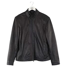 Ermenegildo Zegna-Leather jacket-Black