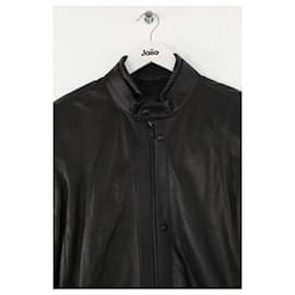 Ermenegildo Zegna-Leather jacket-Black