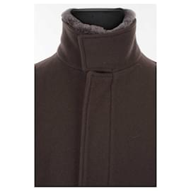 Herno-Wool coat-Brown