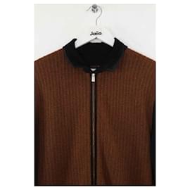 Franck Namani-Cashmere vests-Brown