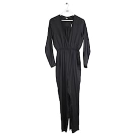The Kooples Schwarzer Jumpsuit Schwarz