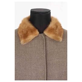 Dolce & Gabbana-Wool jacket-Brown