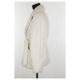 Claudie Pierlot-Cotton down jacket-White
