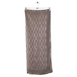 Hermès-Silk scarf-Grey