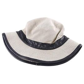 Hermès Baumwollmütze Beige
