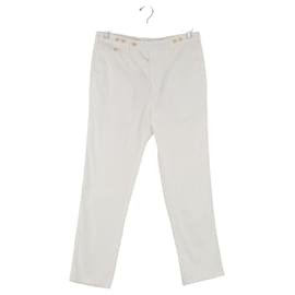 Franck Namani-Cotton pants-White