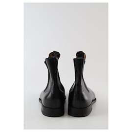 JM Weston-Leather boots-Black