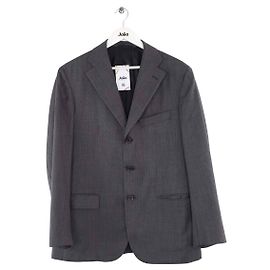 Franck Namani Grau Wolljacke Grau