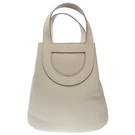Hermès Bolsa HERMES In-The-Loop em Couro Bege - 102382 Bege